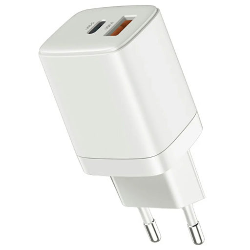 KZDOO PD 20W Wall Charger USB-C+USB-A Dual-Port Power Adapter Charger - EU Plug - 1