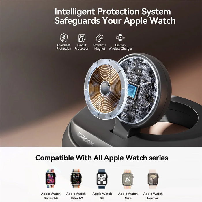 JOYROOM JR-W12 Foldable Wireless Watch Charger for Apple Watch Charging Stand - 7