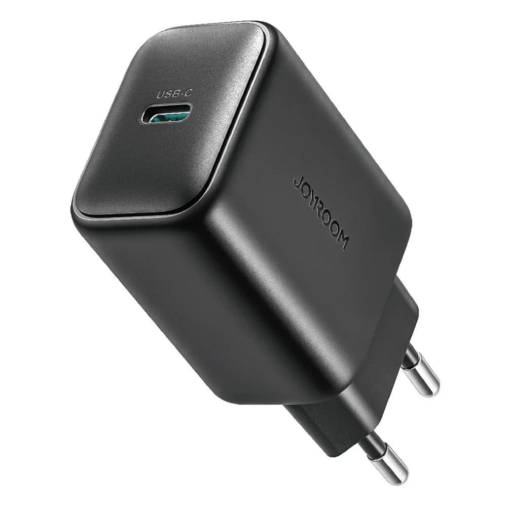 JOYROOM JR-TCF23 Wall Charger USB-C Single Port PD 25W Fast Charging Adapter, EU Plug - 1