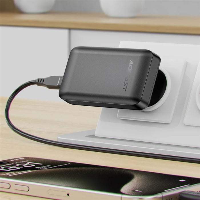 ACEFAST A100 PD 65W Fast Charging GaN Wall Charger with 2xUSB-C+USB-A, EU Plug - 2