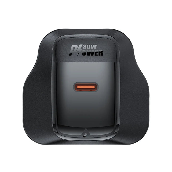 ACEFAST A103 PD 30W GaN Charger Single USB-C Port Phone Wall Charger, UK Plug - 3