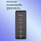 818PD QC3.0 PD 20W Fast Charging Station 5 USB + 1 Type-C Phone Tablet Desktop Charger - Black / EU Plug - 5