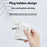 DUDAO A65Pro Universal 65W Fast Charging Travel Adapter Global Plug Converter Charger - 6