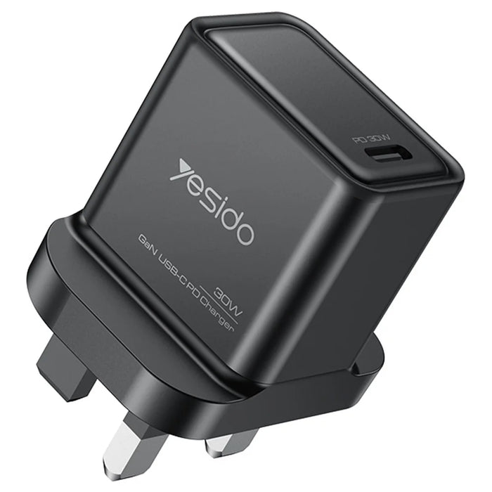 YESIDO YC82 PD 30W Fast Charging Power Adapter Type-C Single Port GaN Wall Charger - 1