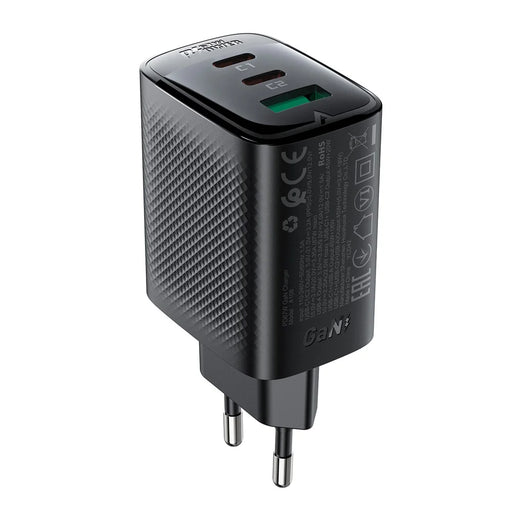 ACEFAST A108 PD 67W GaN Charger 2 USB-C + USB-A Fast Charging Adapter - EU Plug - 2