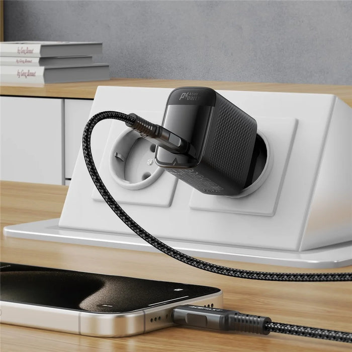 ACEFAST A112 GaN USB-C Charger PD 45W Fast Charging Single USB-C Adapter - EU Plug - 6