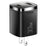 ESSAGER 33W Fast Charging Digital Display USB A + Type C Dual Port GaN Travel Charger - US Plug / Black - 1