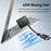 ESSAGER Portable 65W Fast Charging USB C Travel Charger with Retractable Type C Cable - US Plug - 5