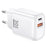 REMAX RP-U18 Kings Series 30W USB-A + USB-C GaN Travel Adapter PD Fast Charging Phones Wall Charger - EU Plug - 1
