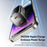 ESSAGER PD 33W GaN Dual Type-C Travel Charger with LED Display Fast Charging Compact Power Adapter - US Plug  /  Black - 3