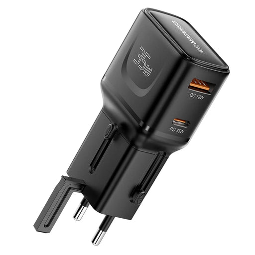ESSAGER G535 35W Travel Charger CN / US + EU + UK + AUS Plug GaN Phone Power Adapter - 1