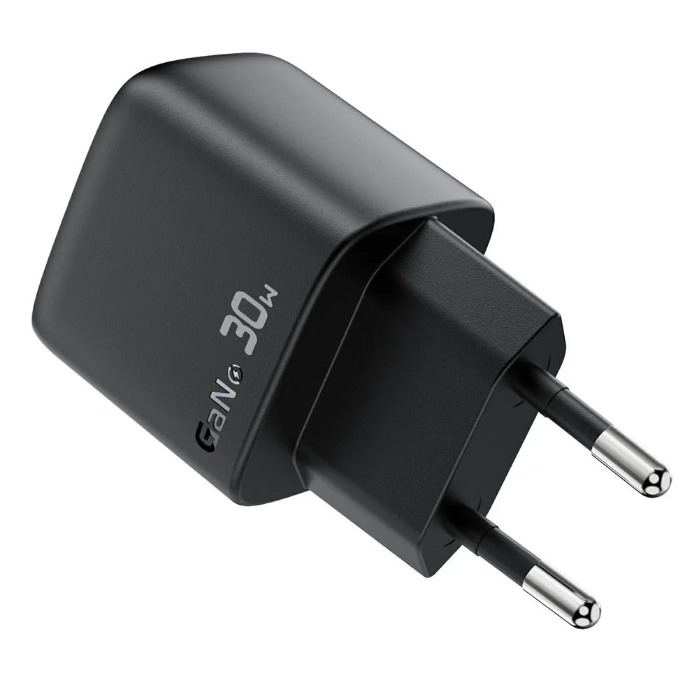 ACEFAST A115 PD 30W GaN USB-C Wall Charger with LED Display Fast Charger Adapter for Smartphones / Tablets - EU Plug - 4