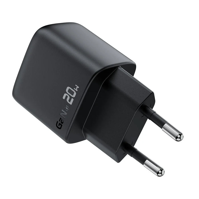 ACEFAST A113 For Smartphones PD 20W GaN Type-C Charger LED Display Fast Charging Adapter - EU Plug - 3