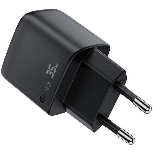 ACEFAST A116 For Multiple Devices PD 35W GaN Charger  Dual Port USB C and A LED Display Quick Charging Adapter - EU Plug - 2