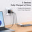 MCDODO CH-4110 Freego Series GaN Charger 67W USB A+C Fast Charging Power Adapter with Retractable Cable - US Plug - 6