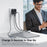 MCDODO CP-3270 MDD G5 Series 45W 3 USB-C + 2 USB-A Universal Travel Power Adapter Charger with USB-C to USB-C Cable - 5