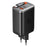 MCDODO CH-4100 GaN Fast Charger 67W USB-C / USB-A Power Adapter with Retractable Cable for Multiple Devices - EU Plug - 1