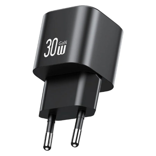 USAMS CC263 30W GaN Charger Dual Port USB-C + USB-A Fast Charging Mini Adapter for Travel / Home Use - 2