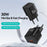 USAMS CC263 30W GaN Charger Dual Port USB-C + USB-A Fast Charging Mini Adapter for Travel / Home Use - 3