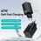 USAMS CC265 67W GaN Charger Fast Charging 3-Port USB Power Adapter - EU Plug - 3