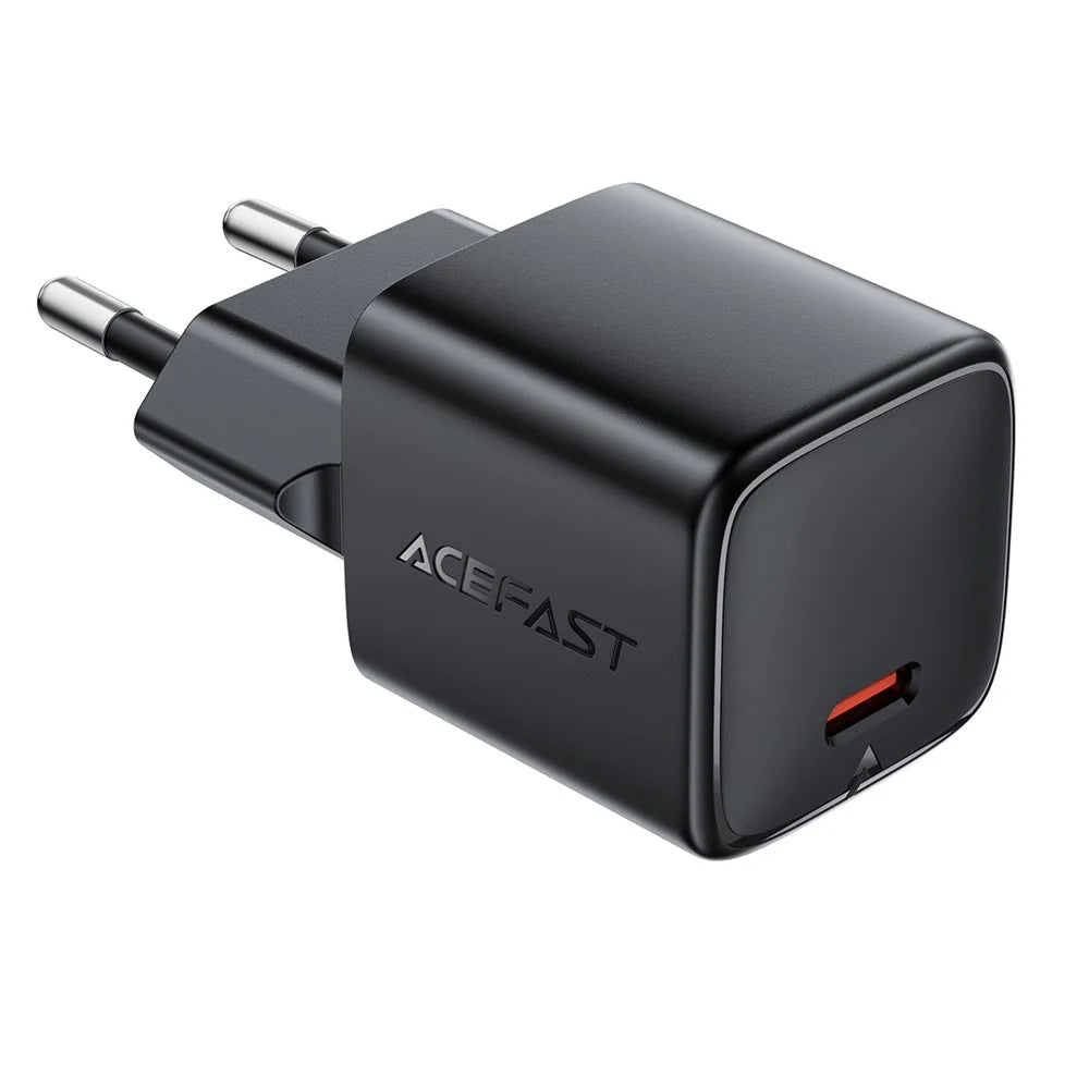 ACEFAST A117 PD 20W USB-C Fast Charger Mini GaN Power Adapter for Home / Travel Use - EU Plug - 4