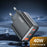 TOOCKI TCT40 40W Wall Charger 2C1A Fast Charging Multi-Port USB Power Adapter - Black  /  EU Plug - 2