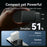 VENTION FER Series 65W Fast Charging GaN Charger USB A + 2 Type C 3 Ports Power Adapter, EU Plug - Black - 6