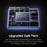 MCDODO CH-100 EU Plug 45W Ultimate Mini GaN Charger Dual USB C Fast Charging Power Adapter - Black - 7