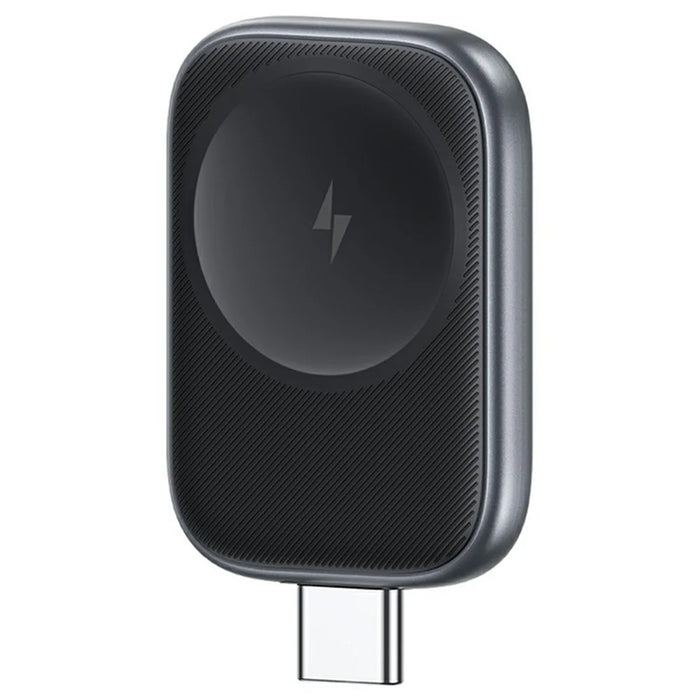 USAMS CD247 Plug and Play Portable 2.5W Wireless Charger Adapter with Type C Plug for Watch - Tarnish - 1