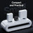 USAMS CC267 20W GaN Mini Fast Charger Single Type-C Port Power Adapter, US Plug - White - 4