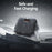 USAMS CC267 20W GaN Mini Fast Charger Single Type-C Port Power Adapter, US Plug - White - 7