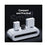 USAMS CC270 30W GaN Mini Dual Port Fast Charger USB-A + Type-C Power Adapter, US Plug - Black - 4
