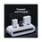 USAMS CC277 30W GaN Mini Dual Port Fast Charger USB-A + Type-C Power Adapter, UK Plug - White - 4