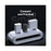 USAMS CC272 67W GaN 3-Port Fast Charger USB + 2 Type-C Phone Tablet Laptop Power Adapter, US Plug - Black - 4