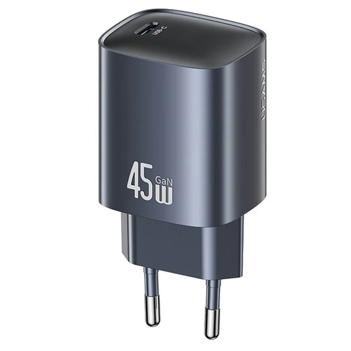 USAMS T66 45W GaN Fast Charger Portable Power Adapter for Phone / Tablet / Laptop, EU Plug - 1