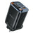 YESIDO YC146 UK Plug 67W GaN Charger with Retractable Type C Cable Digital Display Fast Charging Adapter - 1