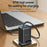 YESIDO YC146 UK Plug 67W GaN Charger with Retractable Type C Cable Digital Display Fast Charging Adapter - 2