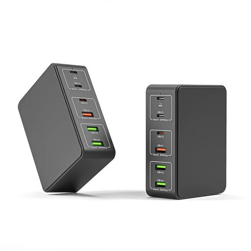 818H 120W PD Fast Charger USB / Type-C Multiport Charger Block Power Adapter for Phone Laptop - US Plug - 2