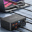 HW66 330W GaN Multi-Port Charger Digital Display PD Fast Charging Station for Phones/Tablets - EU Plug - 6