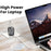 USAMS CC290 45W GaN Dual Port Fast Charger USB-A + USB-C Charger Adapter Quick Charging, EU Plug - Black - 4