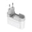 BUDI AC326TQEW 40W Travel Charger Folding 2 USB QC + 2 USB-C PD Wall Charger Multi Port Wall Charger, EU Plug - 4