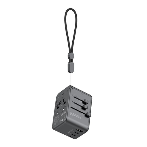 BUDI AC355B30 30W Global Travel Charger 4 Type-C + USB-A Multi-Port Fast Charging Charger Adapter - 1