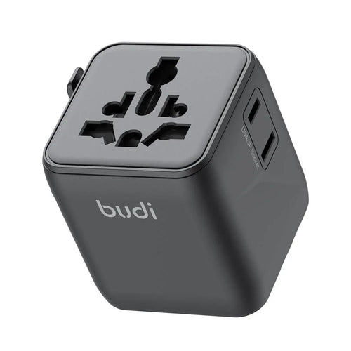 BUDI AC362B Global Travel Socket Converter Adapter Power Plug Wall Charger Block - 1
