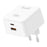 BUDI AC320EW 65W GaN Charger USB-A + USB-C Ports Fast Charging Power Adapter for Laptop / Notebook, EU Plug - 1