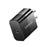 ESSAGER  ABS PD 30W Wall Charger USB-C Fast Charging Mobile Phone Adapter Safe Efficient Charger - Black  /  US Plug - 3