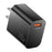 ESSAGER Max 18W Fast Charging USB Wall Charger Travel Power Adapter - Black  /  US Plug - 2