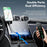ESSAGER PD 36W Aluminum Alloy Fast Charging Car Charger Dual QC3.0 Digital Display Power Adapter - Grey - 3