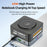 WLX-R8C 7 in 1 65W PD QC Magnetic Wireless Desktop Charger 80W USB-C Charging Station Smart Power Adapter - US Plug - 6