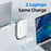 WLX-F8C 200W Desktop Charging Station 8-Port GaN USB-C PD 100W Charger Adapter for Laptops / Tablets / Phones Fast Charging Hub - US Plug - 4