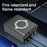 WLX-M1 120W Desktop Charger Adapter with Wireless Charging, 8 Port GaN USB C PD 100W Charging Station - US Plug - 6